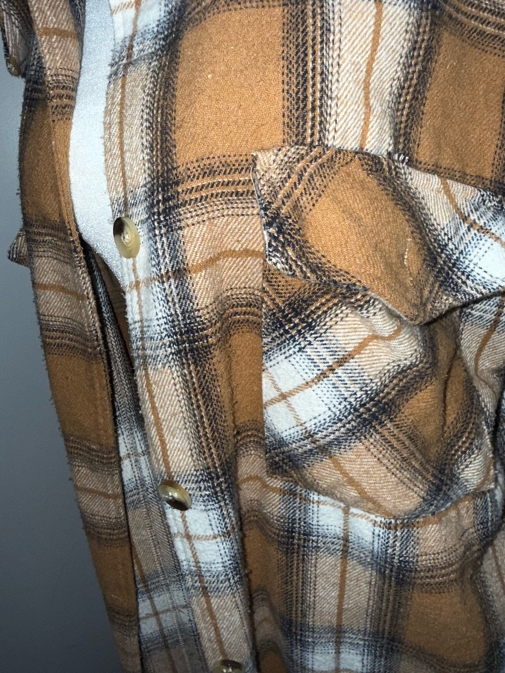 Long Plaid jacket - Picture 3 of 12